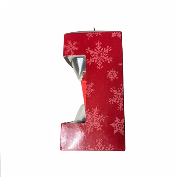 NIB Hallmark DC Comics Superman Logo 3-D Christmas Glitter Ornament - Picture 5 of 7